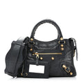 Balenciaga Agneau Giant 12 Gold Hardware Mini City Anthracite Anthracite