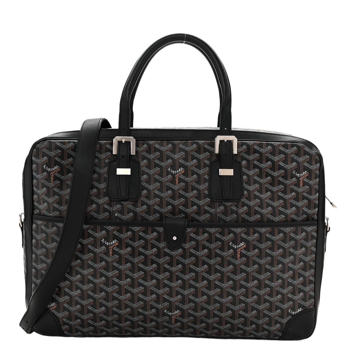 Goyard Goyardine Canvas Work Briefcase