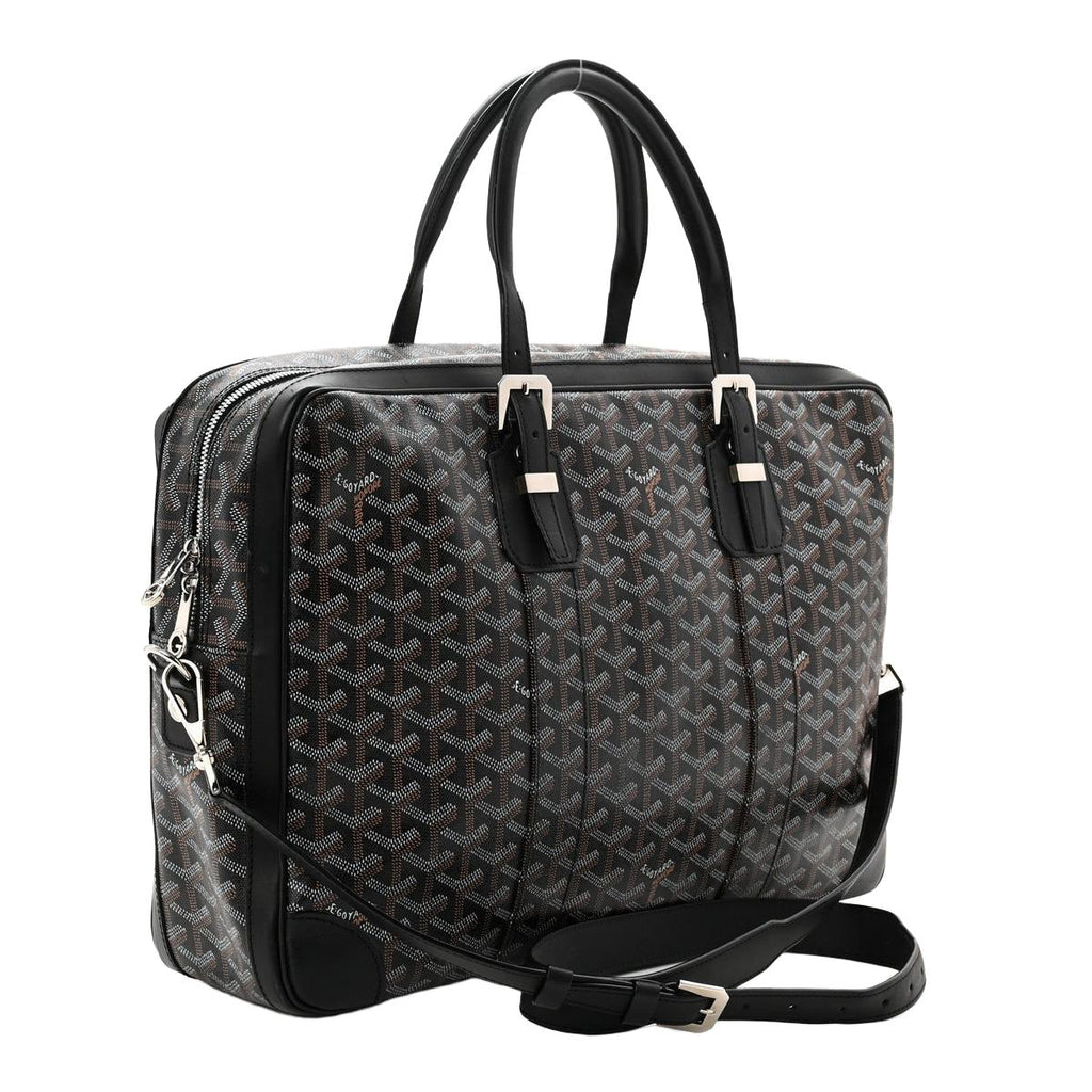 Goyard Goyardine Canvas Work Briefcase