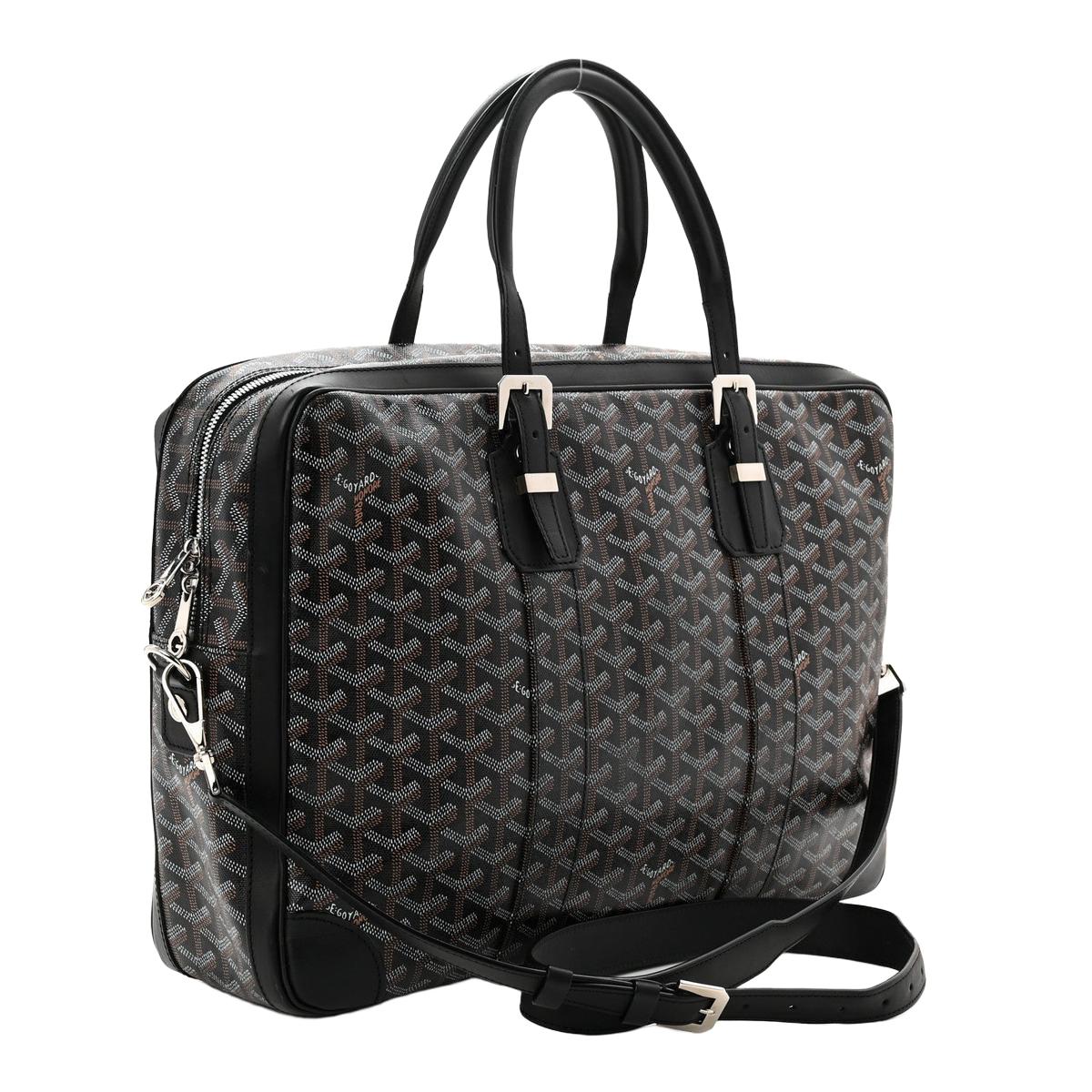 Goyard Goyardine Canvas Work Briefcase