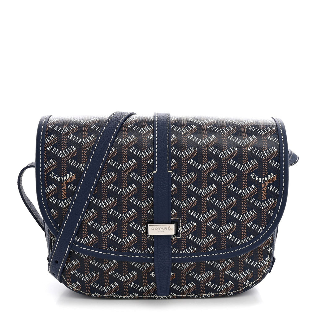 Goyard Belvedere II PM Messenger Bag Navy