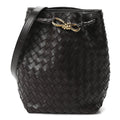 Bottega Veneta Nappa Intrecciato Small Andiamo Bucket Bag Fondant