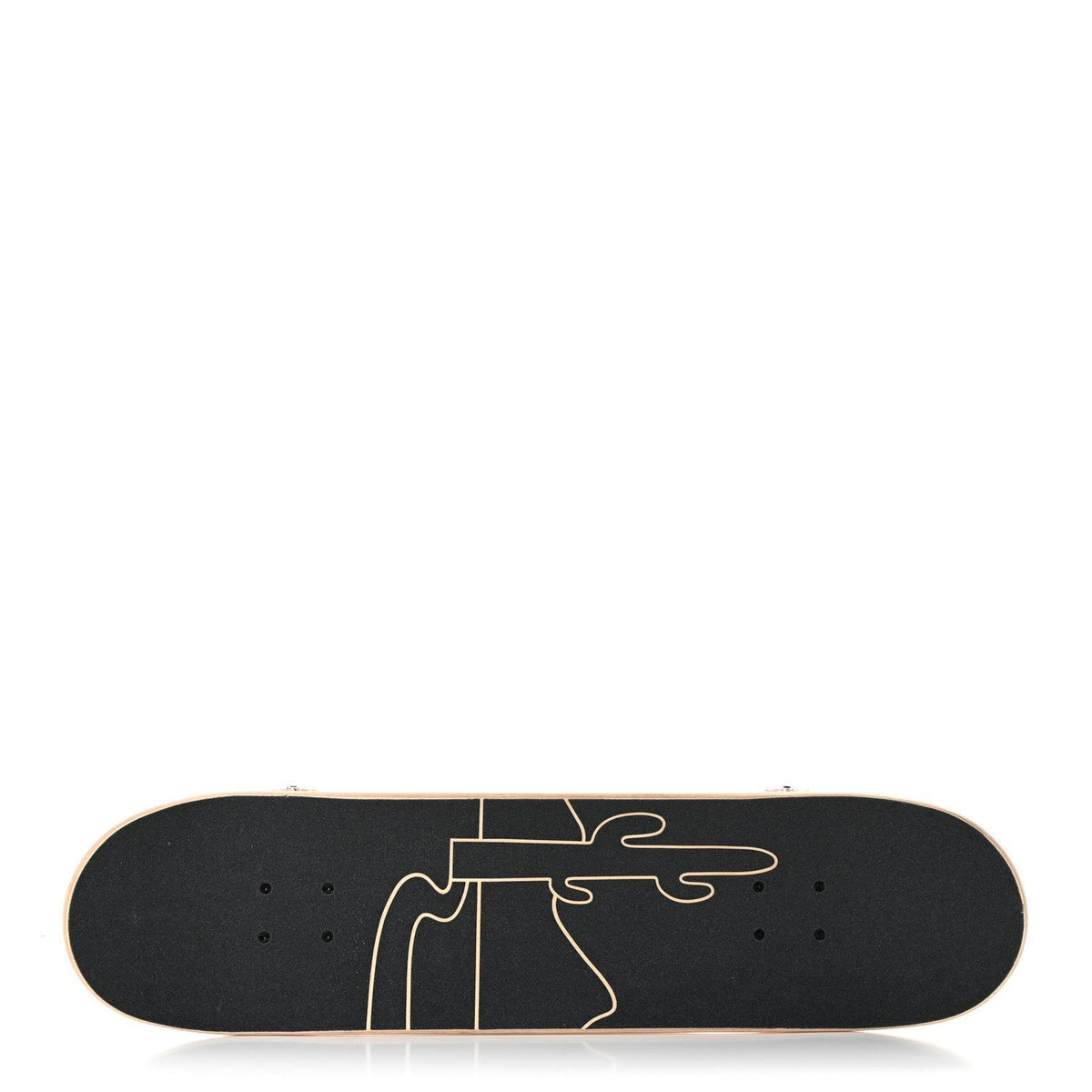 Hermès Beech Wood Street Skateboard Orange