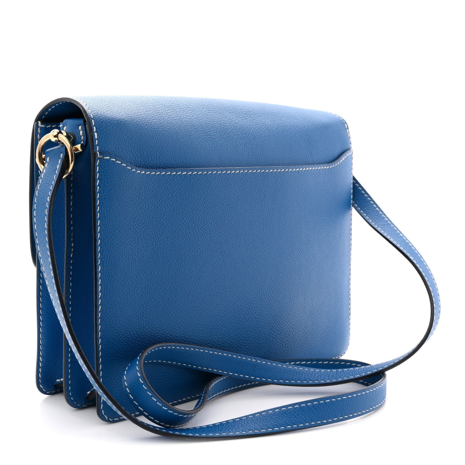 Hermès Evercolor Sac Roulis 23 Bleu Hydra