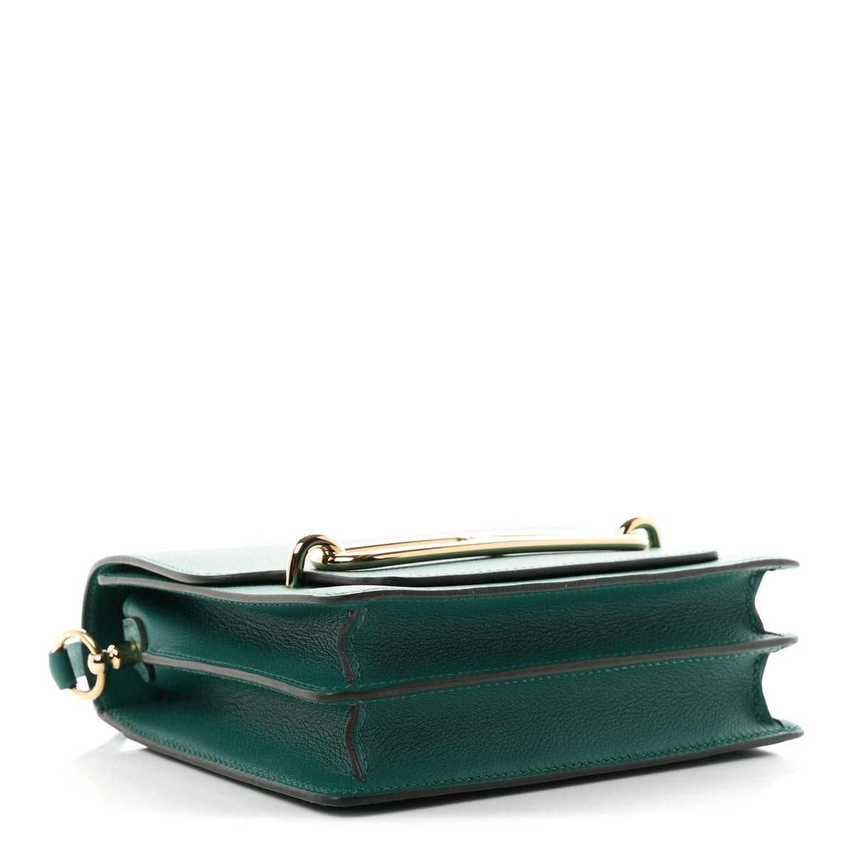 Hermès Evercolor Mini Sac Roulis Malachite