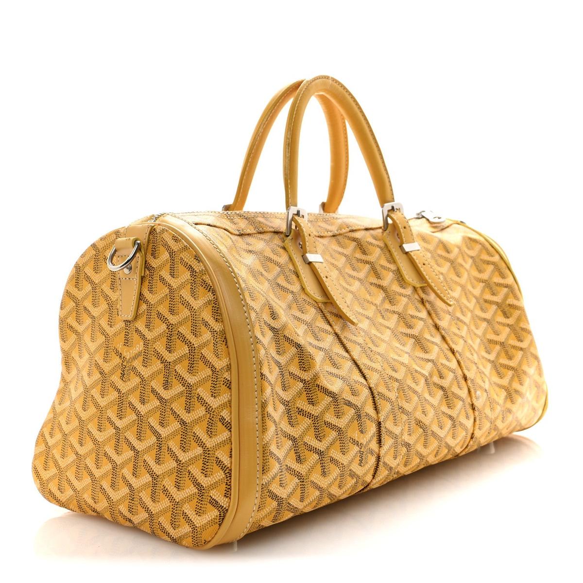 Goyard Croisière 35 in Jaune
