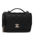 Chanel Caviar Quilted Medium Business Affinity Flap Black