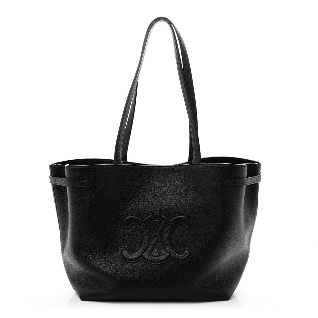 CELINE MEN'S MEDIUM CABAS IN CUIR TRIOMPHE CALFSKIN