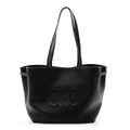 Celine Grained Calfskin Triomphe Medium Cabas Anais Black