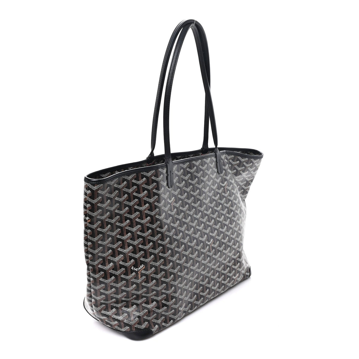Goyard Artois GM Tote in Black Goyardine