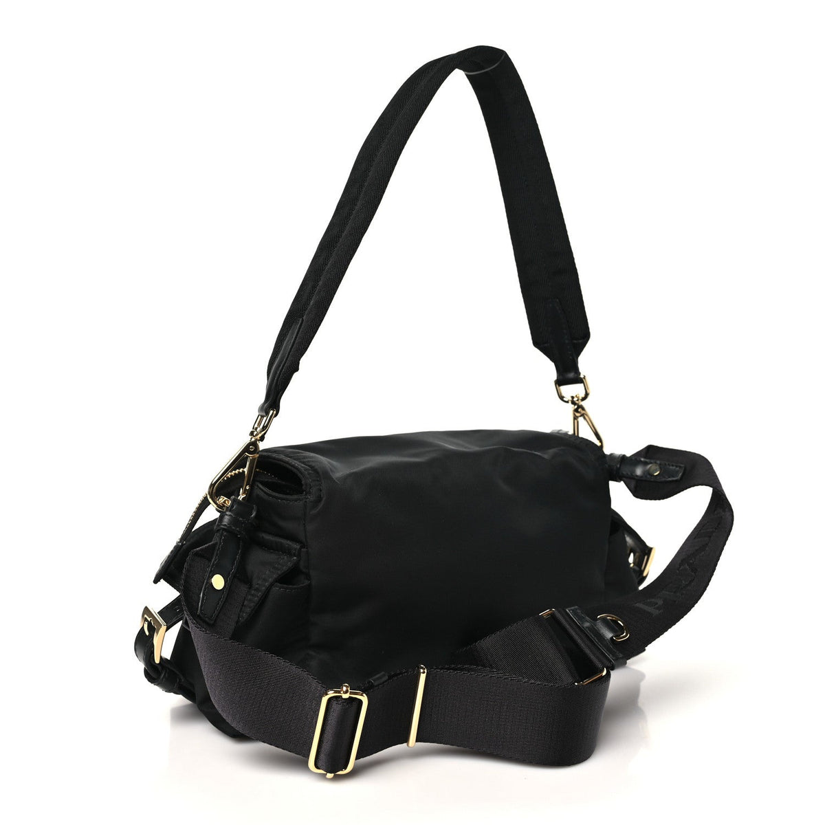 Prada Re-Nylon Medium Explore Shoulder Bag Black