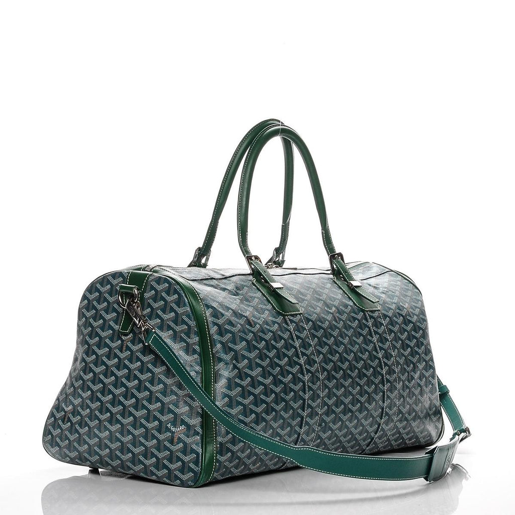 Goyard Croisiere 35 Vert - Side profile view