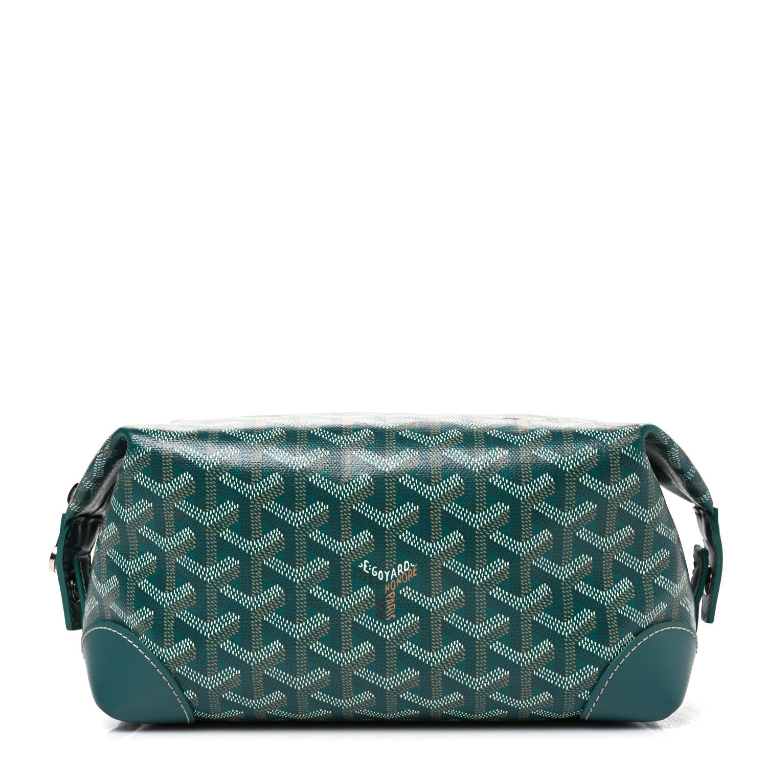 Goyard Goyardine Boeing 25 Trousse de Toilette Green