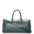 Goyard Croisiere 35 Vert - 3/4 front view