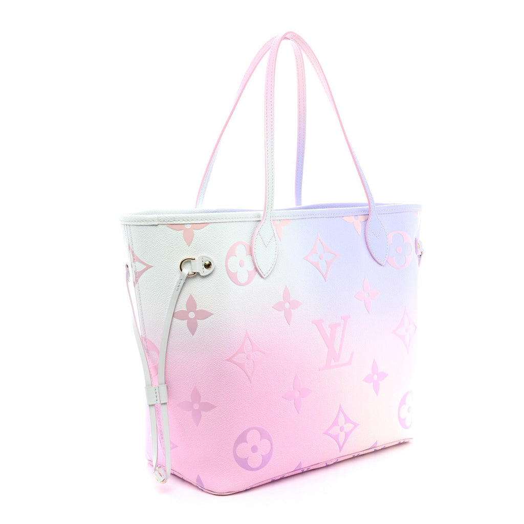 Louis Vuitton Monogram Giant Spring In The City Neverfull MM Sunrise Pastel
