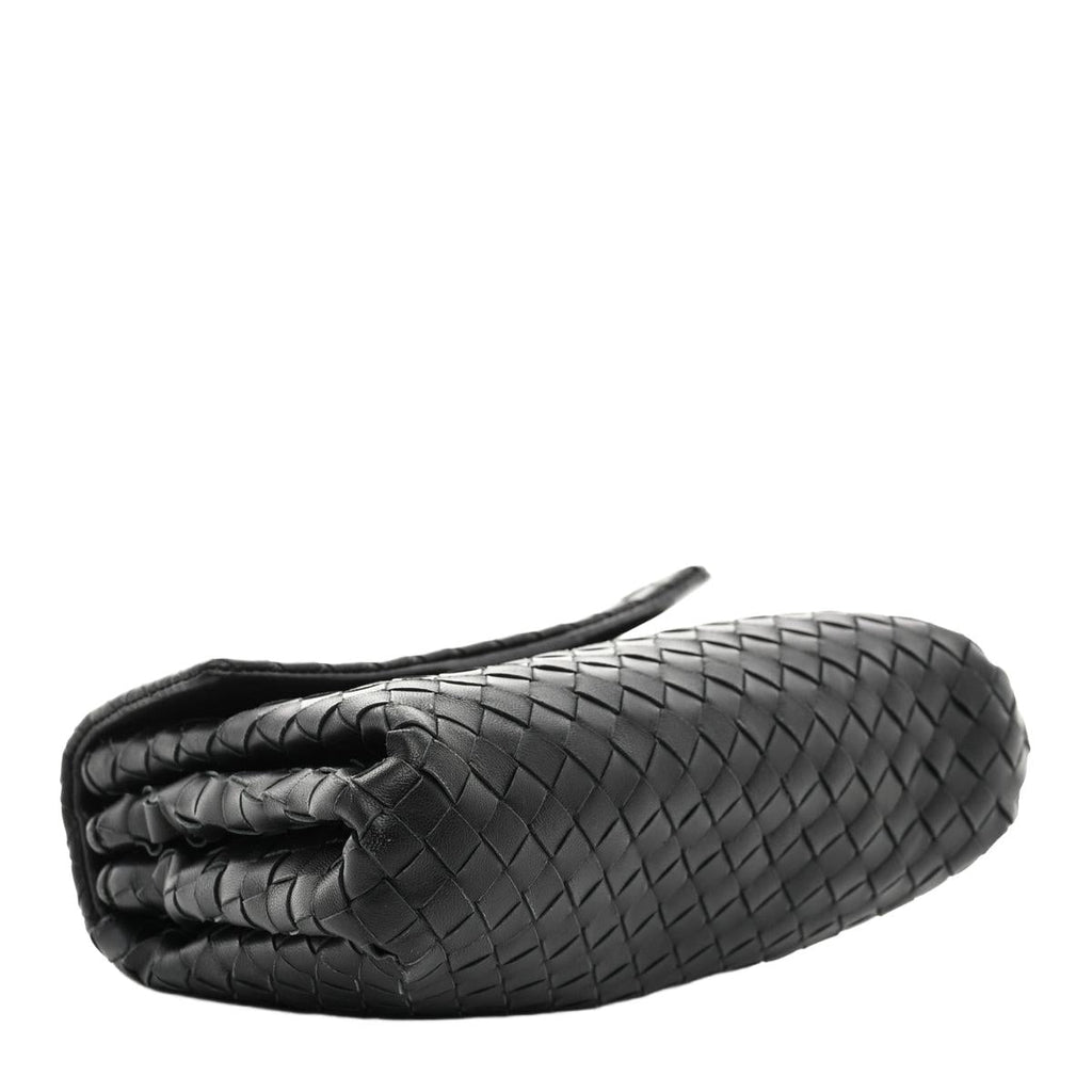 Bottega Veneta Fold Clutch - side folded view