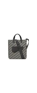 Dior Oblique Galaxy saddle tote bag - front view