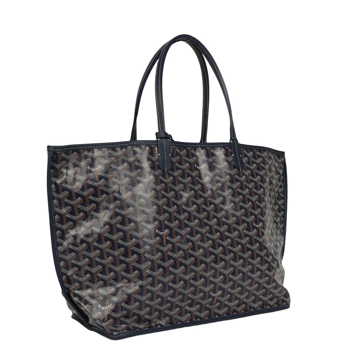 Goyard Anjou PM Reversible Tote — Navy