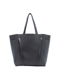 Celine Medium Cabas Phantom Bag Charcoal Grained Calfskin - Front view
