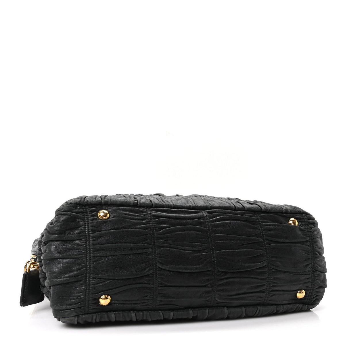 Prada Nappa Gaufre Tote Black