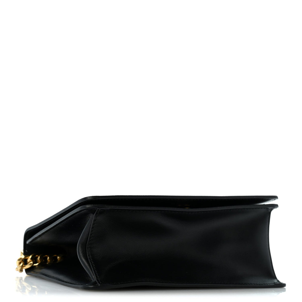 Prada Saffiano Chain Shoulder Bag Black
