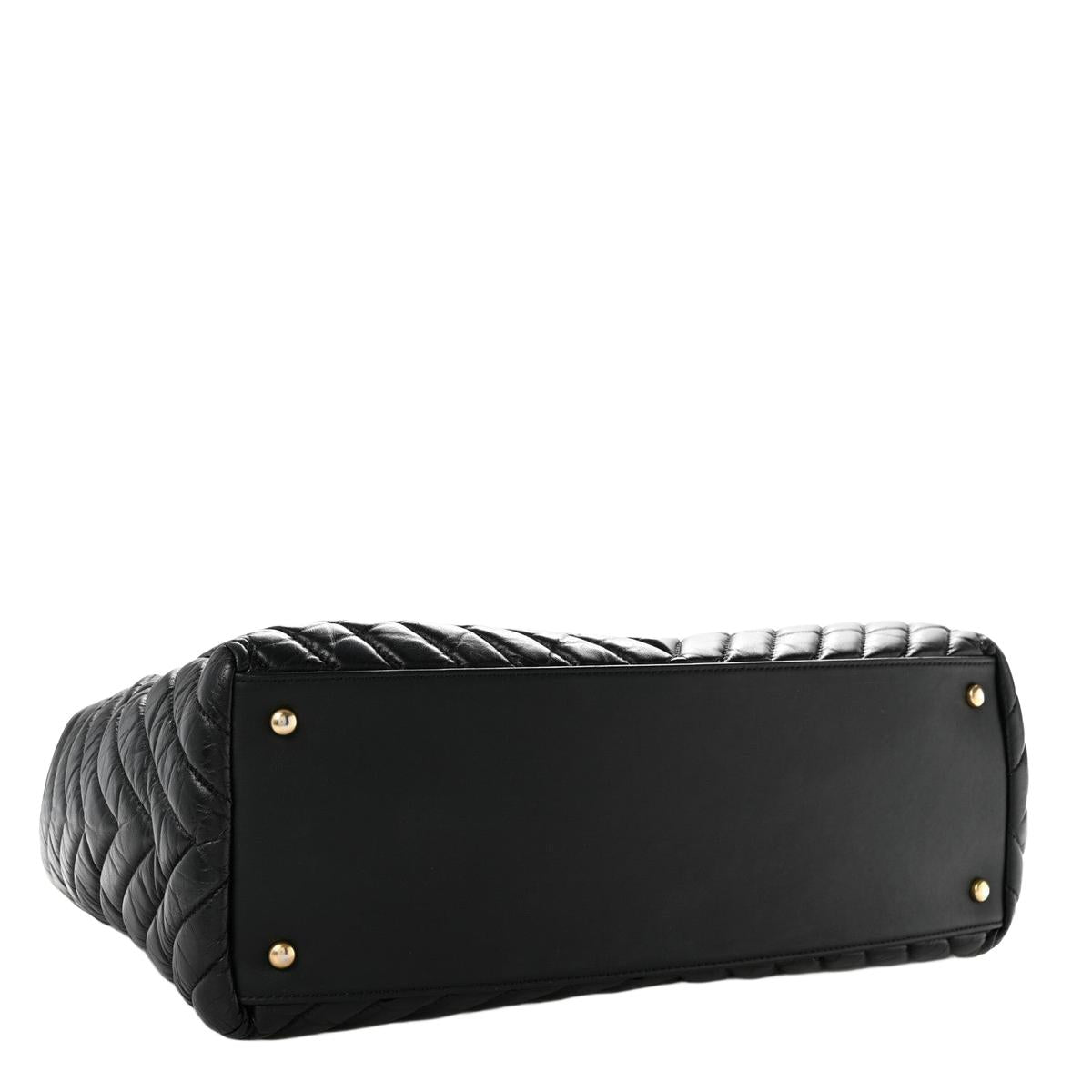 CHANEL COCO HANDLE LARGE SHOPPING BAG
