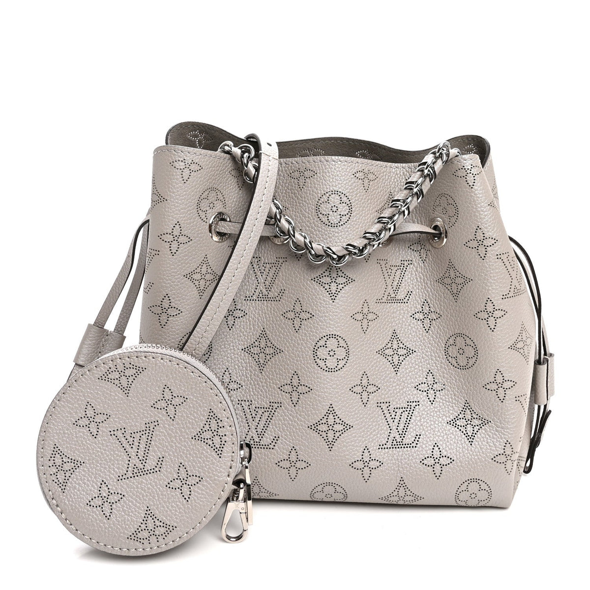 Louis Vuitton Metallic Mahina Bella Gris Souris