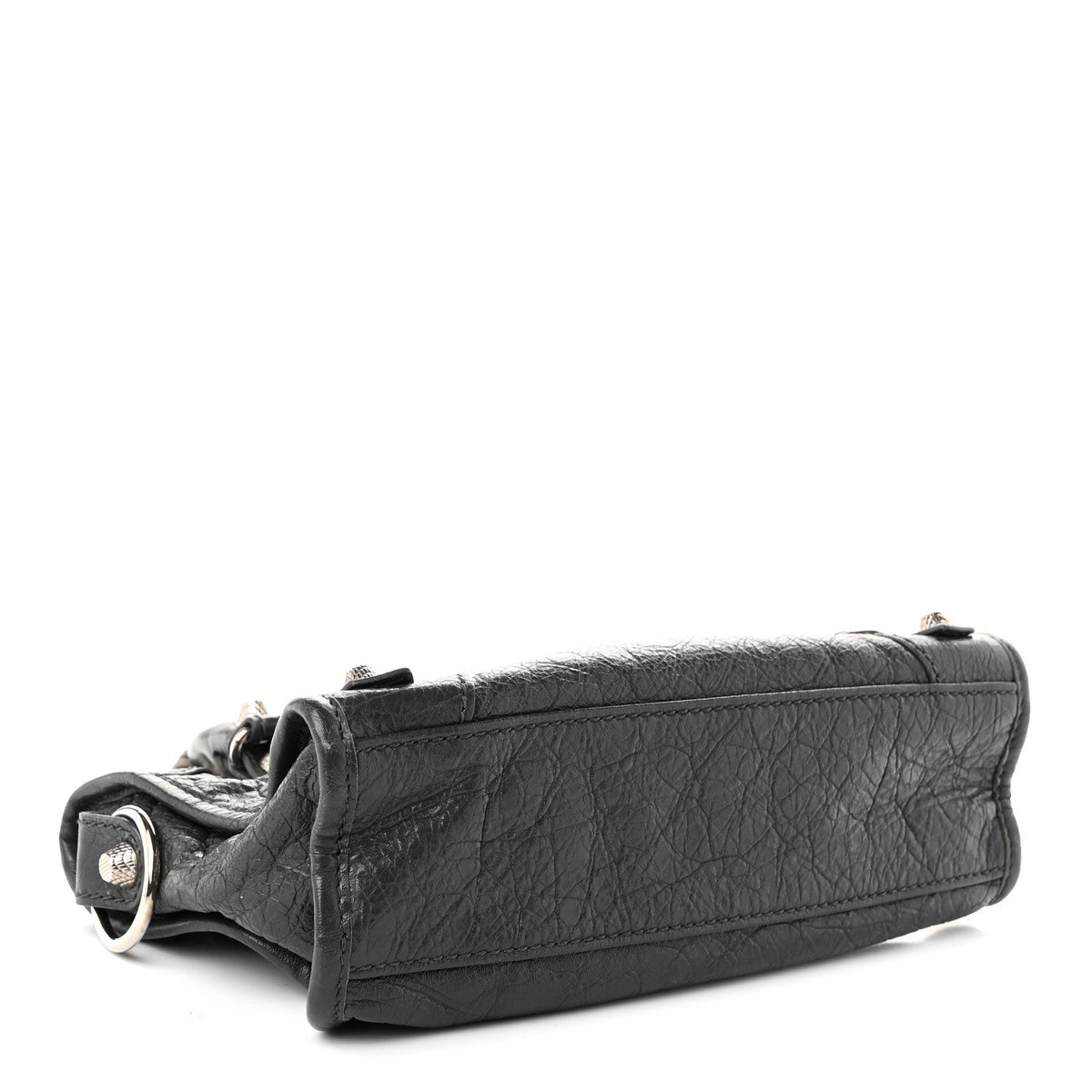 Balenciaga Agneau Giant 12 Silver Hardware Mini City Gris Fossile