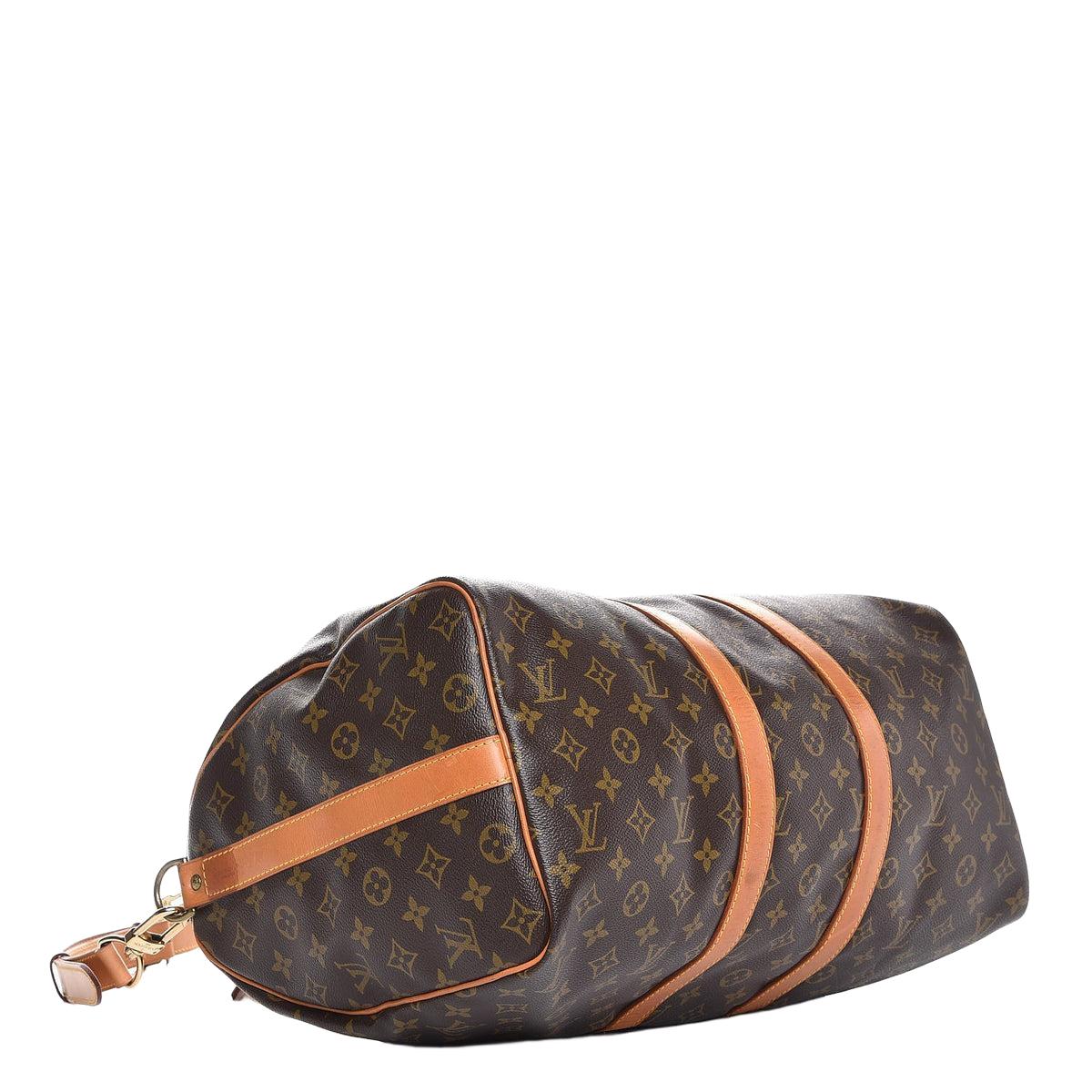 Louis Vuitton Keepall 45 Bandoulière detail view