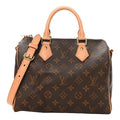 LV Speedy Bandouliere 25 Monogram Canvas - front view