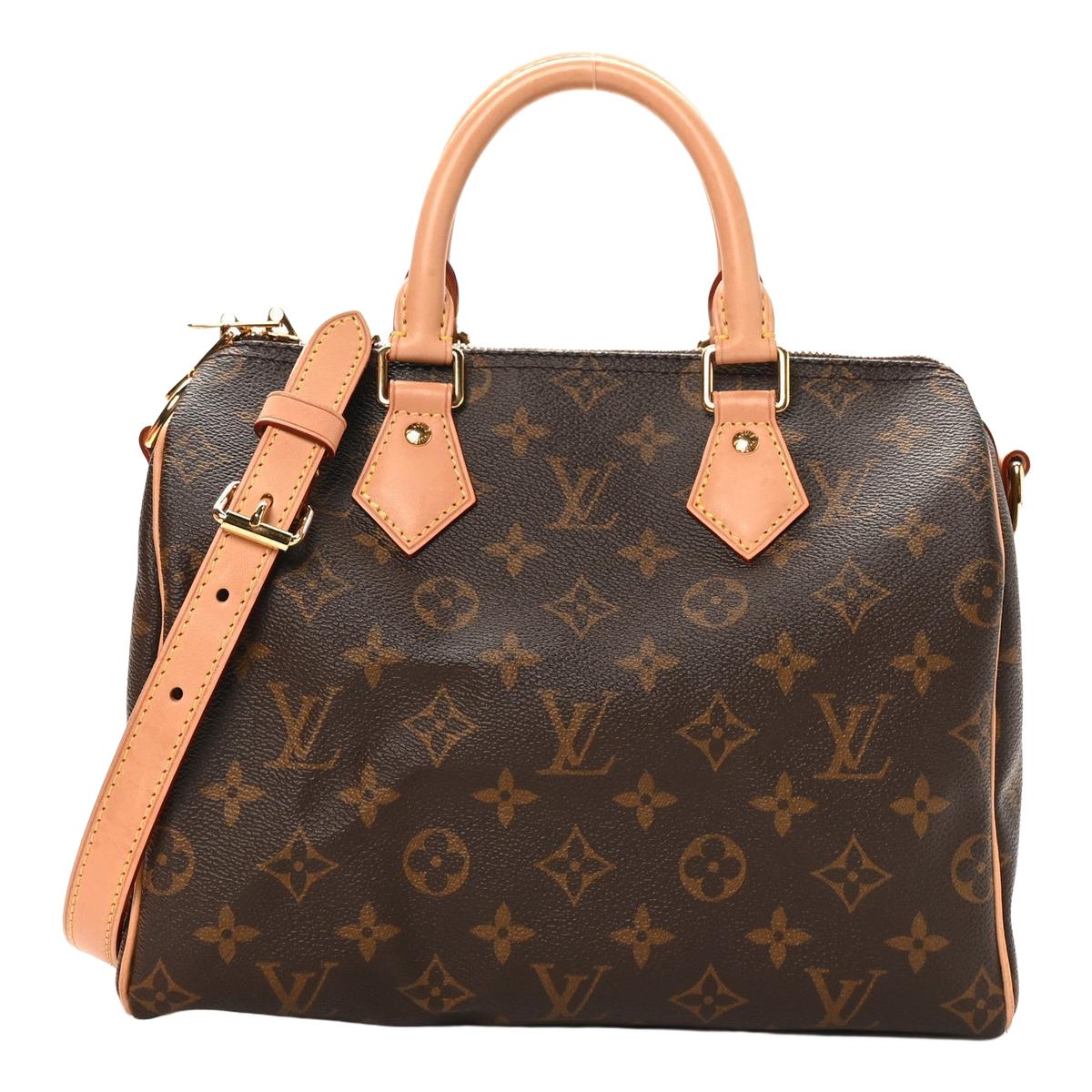LV Speedy Bandouliere 25 Monogram Canvas - front view