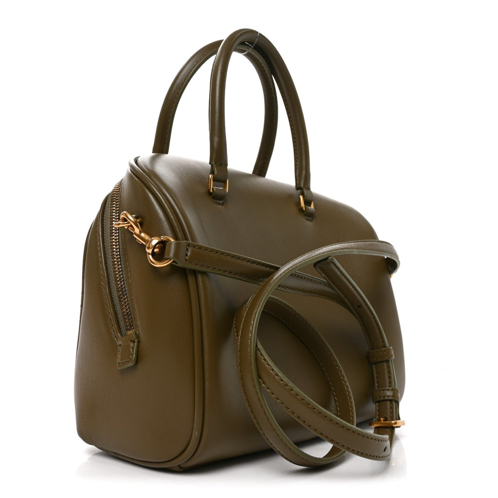 Marc Jacobs Lambskin Small The Wave Bag Olive