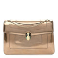 BVLGARI SERPENTI FOREVER CROSSBODY BAG IN BRONZE METALLIC CALFSKIN