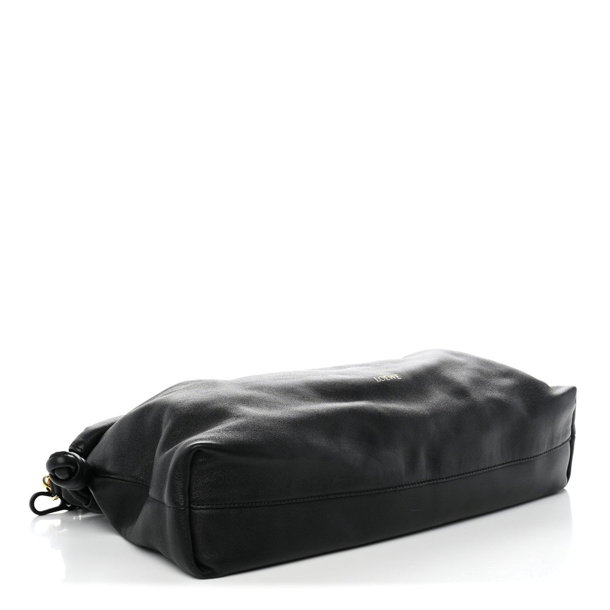 Loewe Mellow Nappa Large Donut Chain Flamenco Black