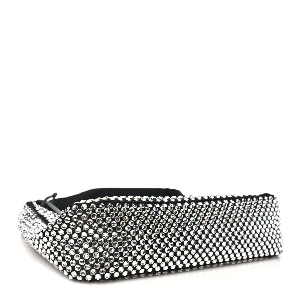 Prada Satin Crystal Mini Re-Edition 2000 Bag Cristal