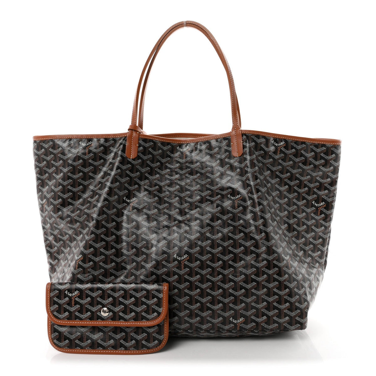 Goyard Goyardine Saint Louis GM Black Gold