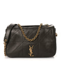 Saint Laurent Lambskin Matelasse Monogram Small Jamie 4.3 Light Musk
