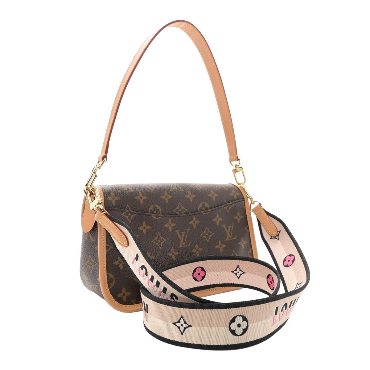 LV Diane Bag Monogram Canvas - back view