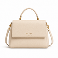 Vante Collective The Belmont Satchel - Ivory