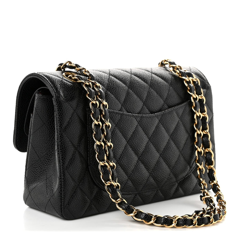Chanel Caviar Quilted Small Double Flap Black