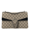 Gucci GG Supreme Monogram Small Dionysus Shoulder Bag Black