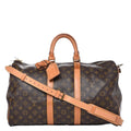 Louis Vuitton Keepall 45 Bandoulière front view