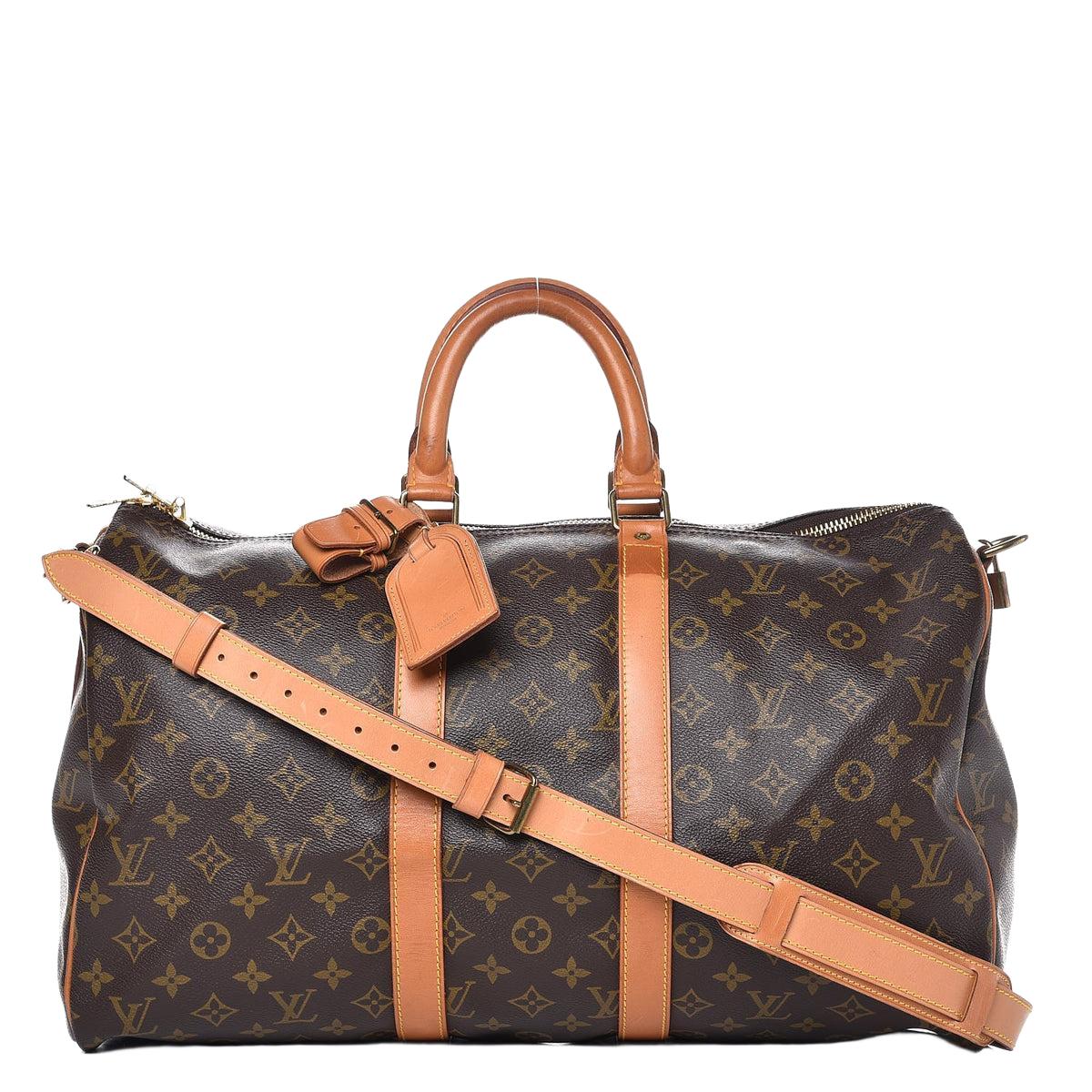 Louis Vuitton Keepall 45 Bandoulière front view