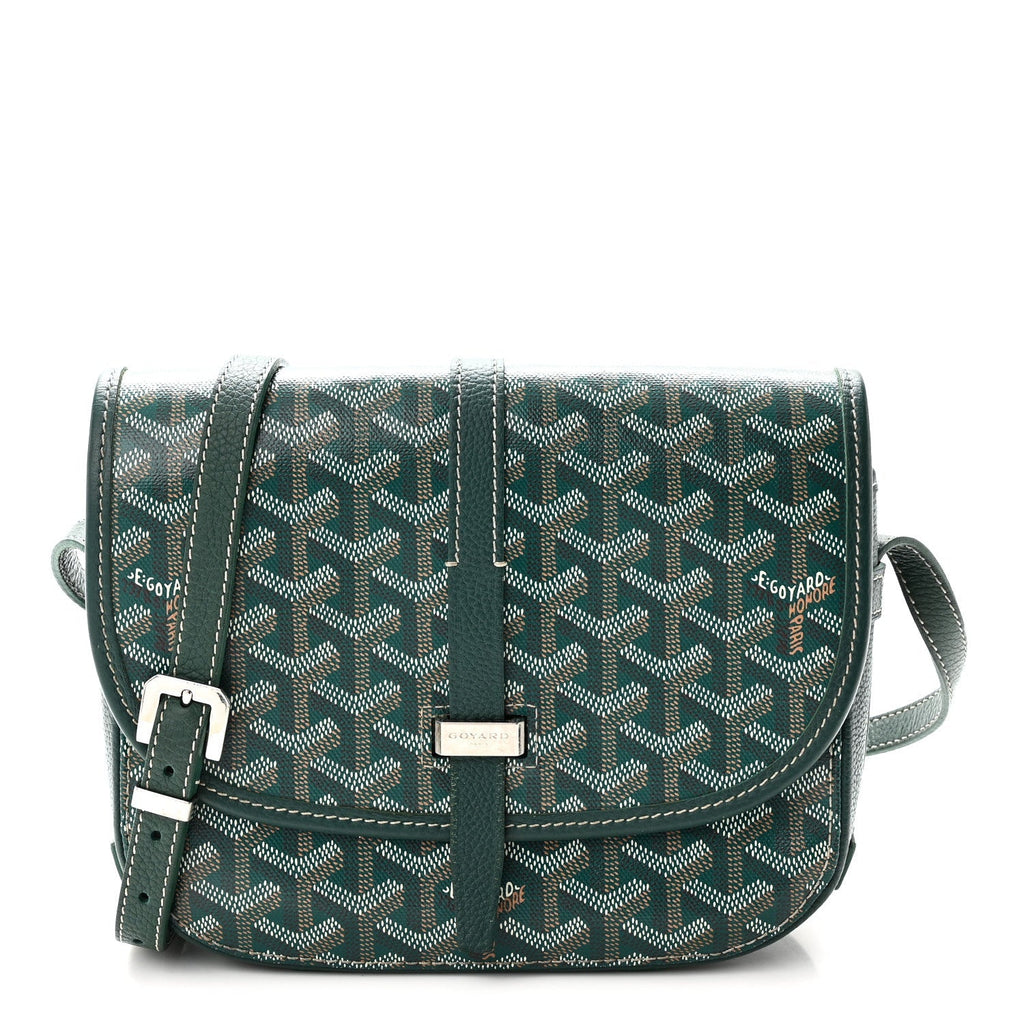 Goyard Goyardine Belvedere II PM Messenger Bag Green