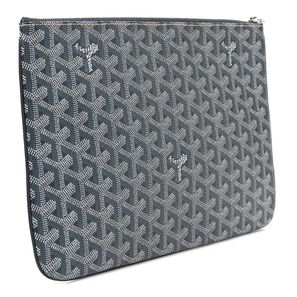Goyard Goyardine Senat Pochette MM Grey