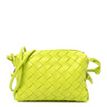 Bottega Veneta Nappa Intrecciato Mini Loop Camera Bag Acid Kiwi