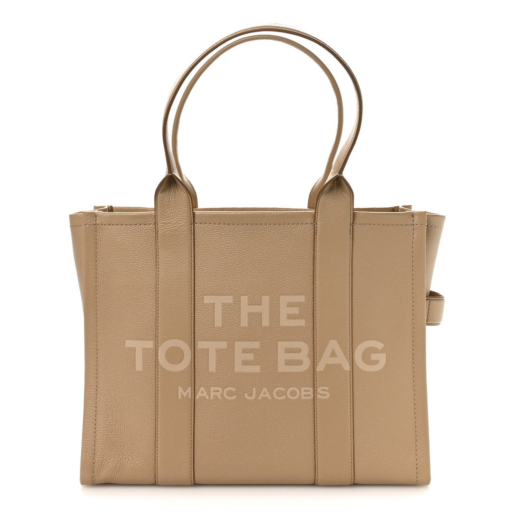 Marc Jacobs Grained Calfskin Large The Tote Bag Camel