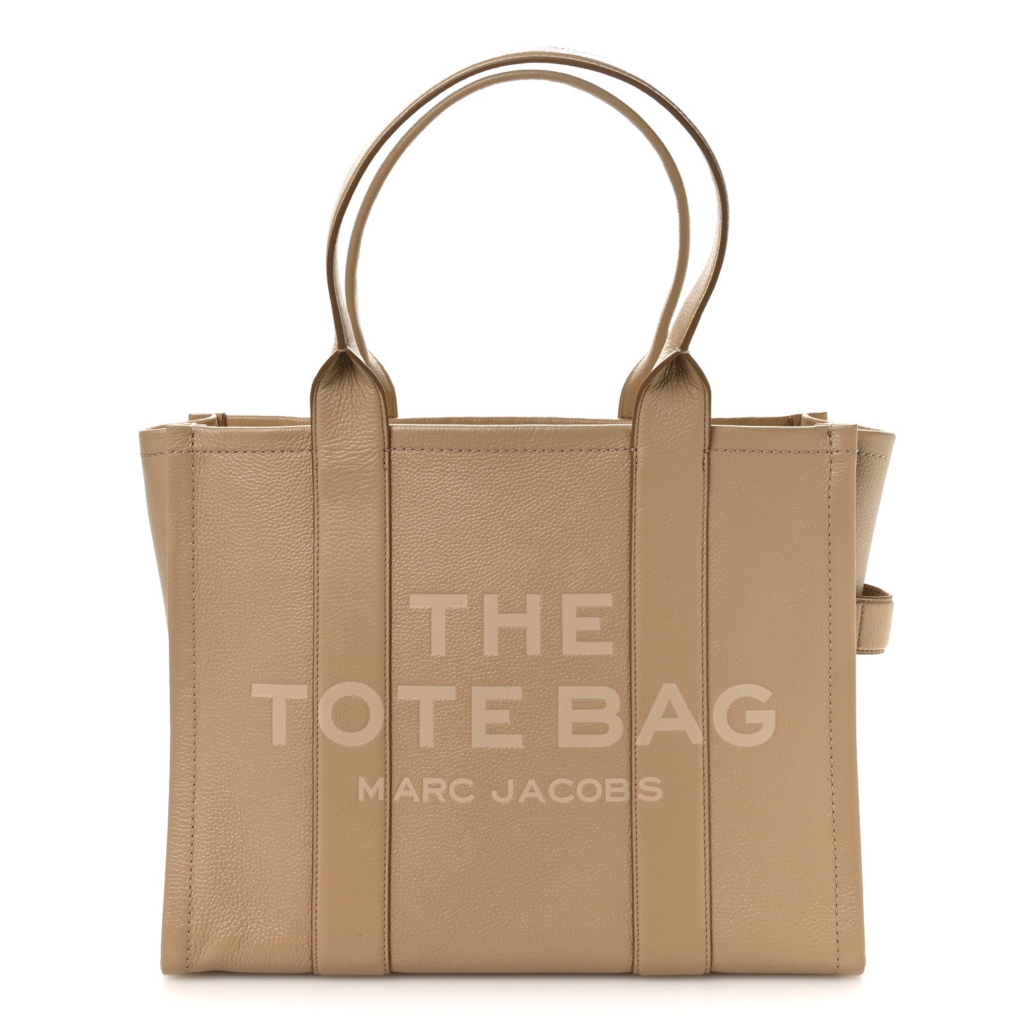 Marc Jacobs Grained Calfskin Large The Tote Bag Camel