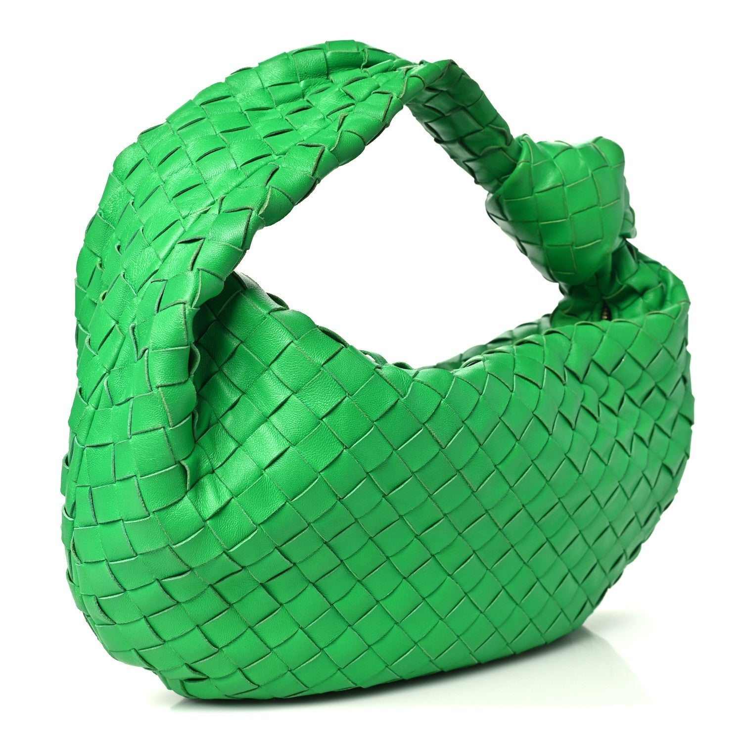 Bottega Veneta Nappa Intrecciato Teen Jodie Hobo Parakeet