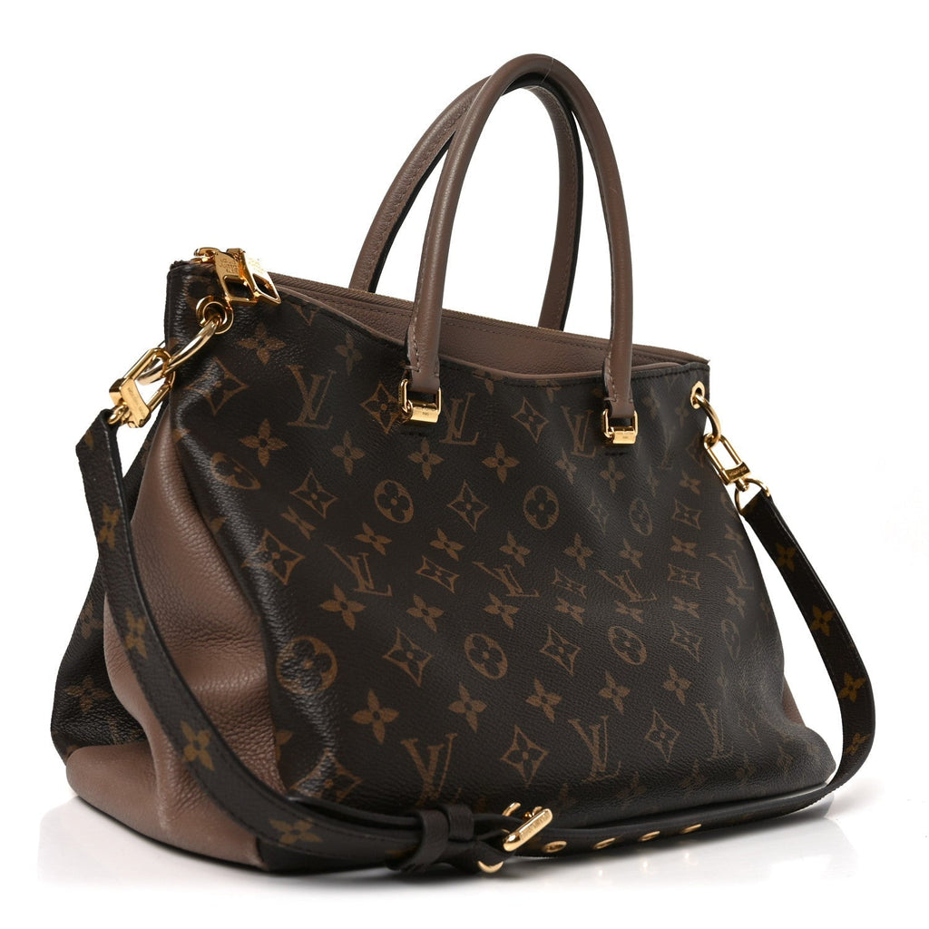 Louis Vuitton Monogram Pallas Full Taupe Glace